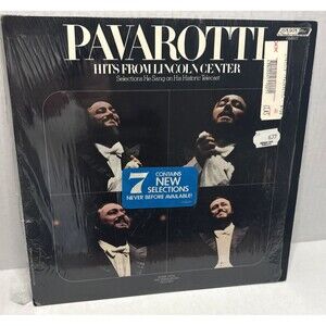 Luciano Pavarotti Hits From Lincoln Center 1978 Vinyl London Records
